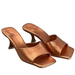 Jeffrey Campbell Mr. Big Square-toe Mule Sandals