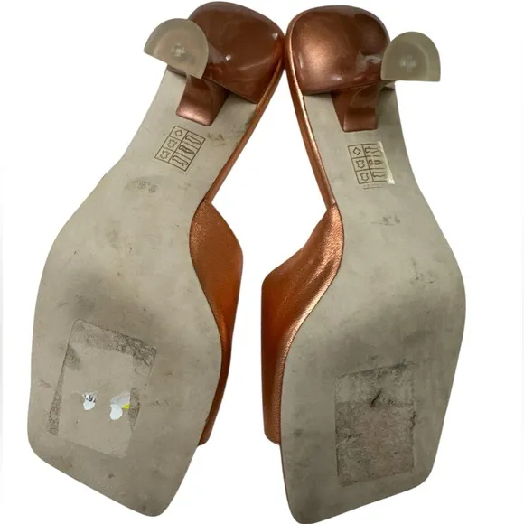 Jeffrey Campbell Mr. Big Square-toe Mule Sandals