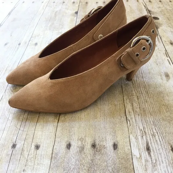 Jeffrey Campbell Suede Kitten Heels