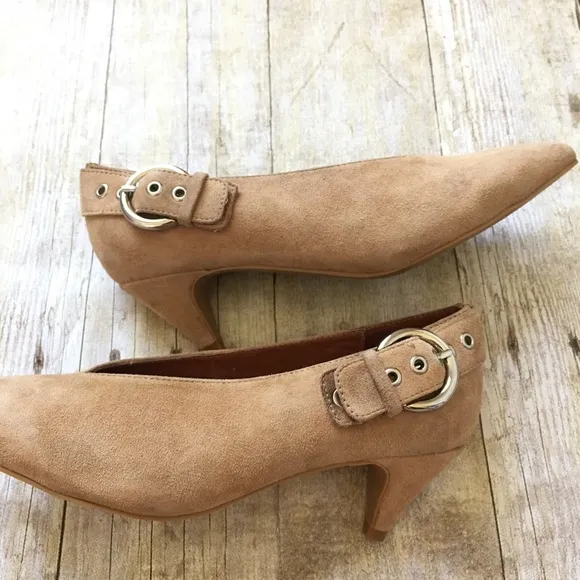Jeffrey Campbell Suede Kitten Heels