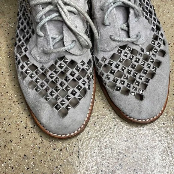 Jeffrey Campbell Town Square Studded Oxfords 6