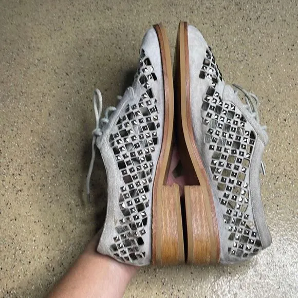 Jeffrey Campbell Town Square Studded Oxfords 6
