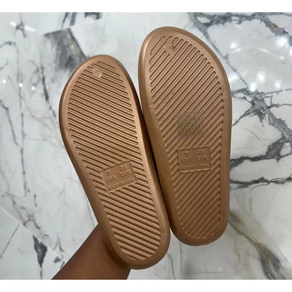 Jeffrey Campbell Unclogged Clogs Bronze