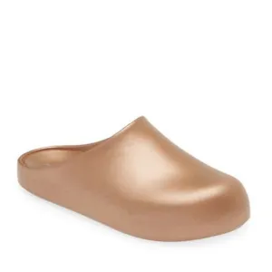 Jeffrey Campbell Unclogged Clogs Bronze