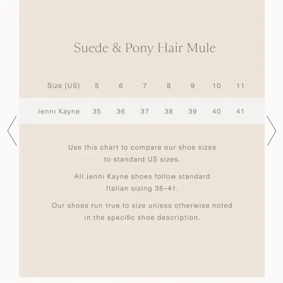 Jenni Kayne calf hair leopard print mules size 39, new