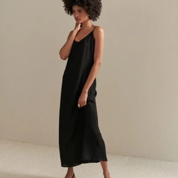 Jenni Kayne | Fete Slip Dress in Black