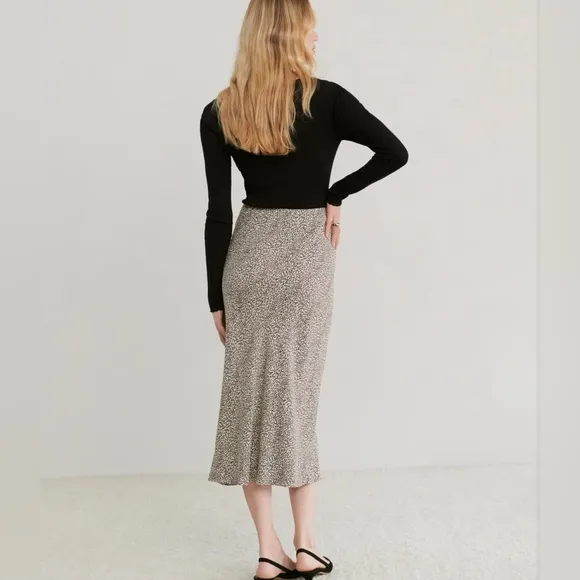 Jenni Kayne | Leopard Slip Skirt | Large