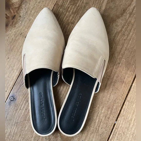 Jenni Kayne Oiled Leather Mule - Tan