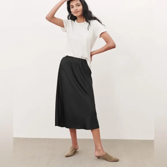 Jenni Kayne Slip Skirt Black XS