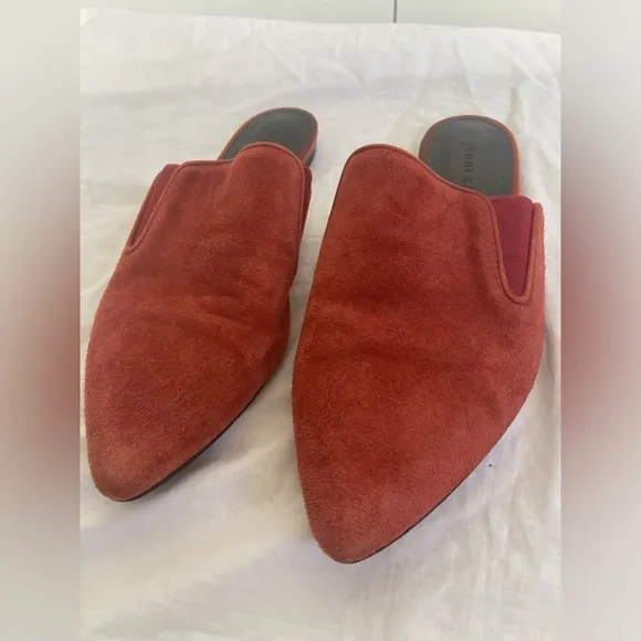 Jenni Kayne suede mules in Rust Size 36/ 5