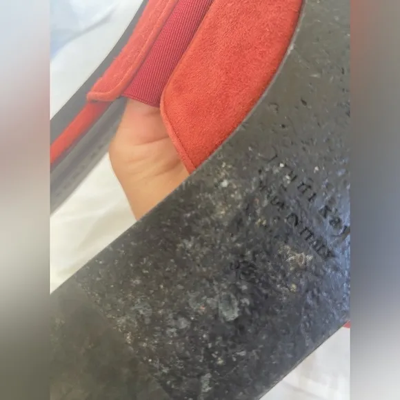 Jenni Kayne suede mules in Rust Size 36/ 5