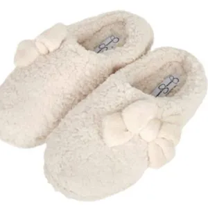 Jessica Simpson Women's Plush Marshmallow Slide on House Slipper