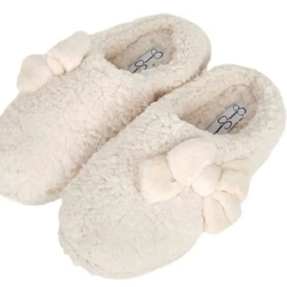 Jessica Simpson Women's Plush Marshmallow Slide on House Slipper
