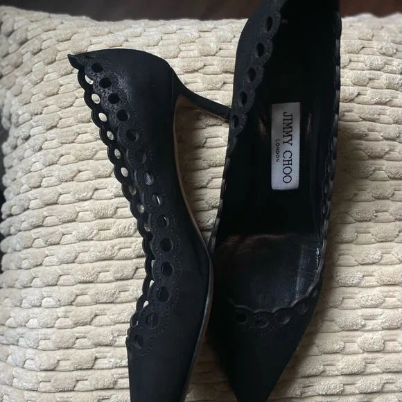 Jimmy Choo kitten heels black 36 1/2