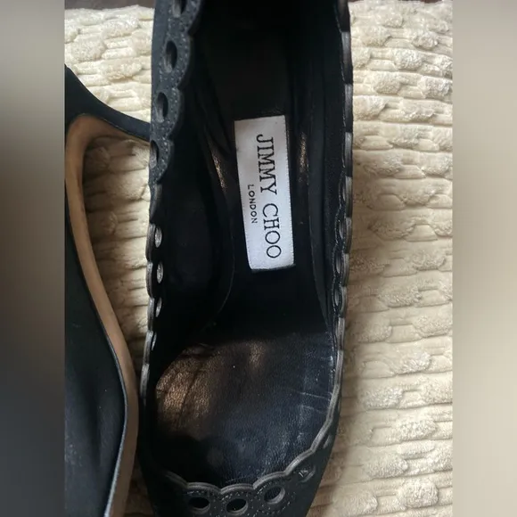 Jimmy Choo kitten heels black 36 1/2