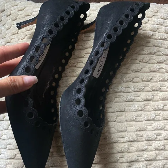 Jimmy Choo kitten heels black 36 1/2