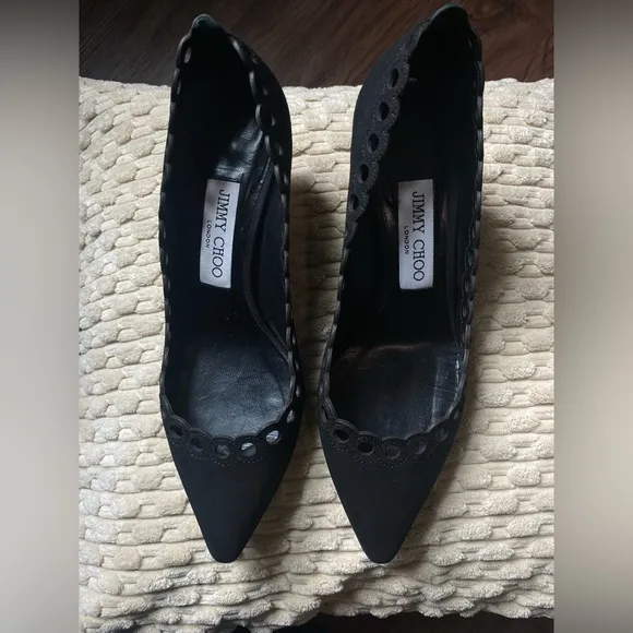 Jimmy Choo kitten heels black 36 1/2