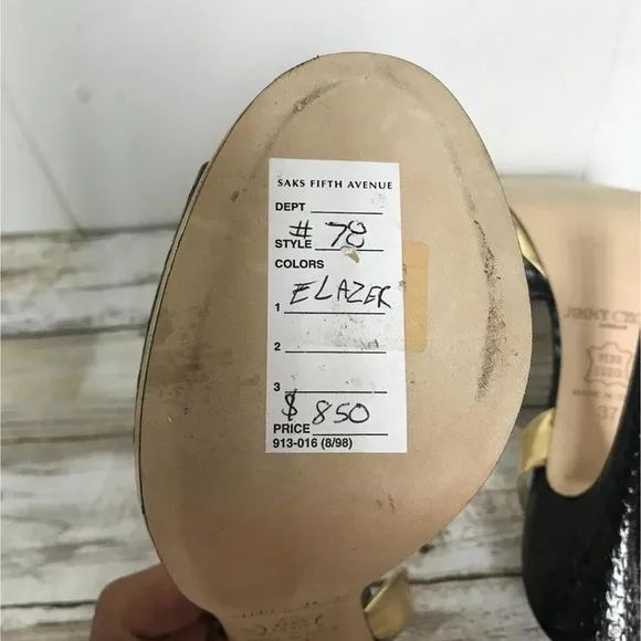 JIMMY CHOO SLINGBACK 37