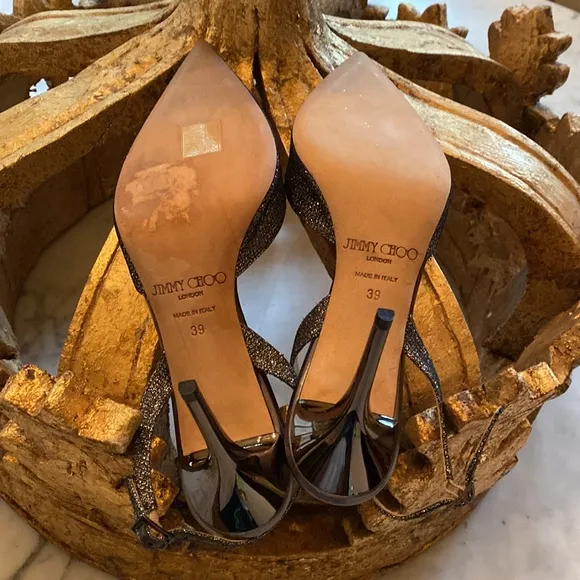 Jimmy Choo, Slingback Heels. Sz. 39 NWOT