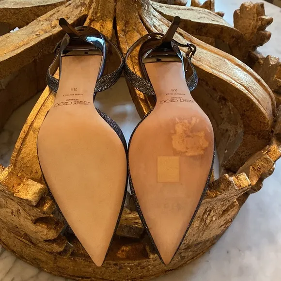 Jimmy Choo, Slingback Heels. Sz. 39 NWOT