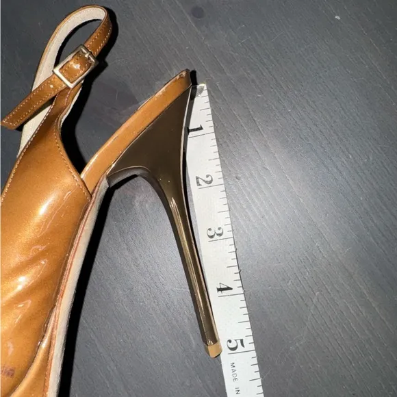 Jimmy Choo Women’s Peep Toe Platform Slingback Heels
