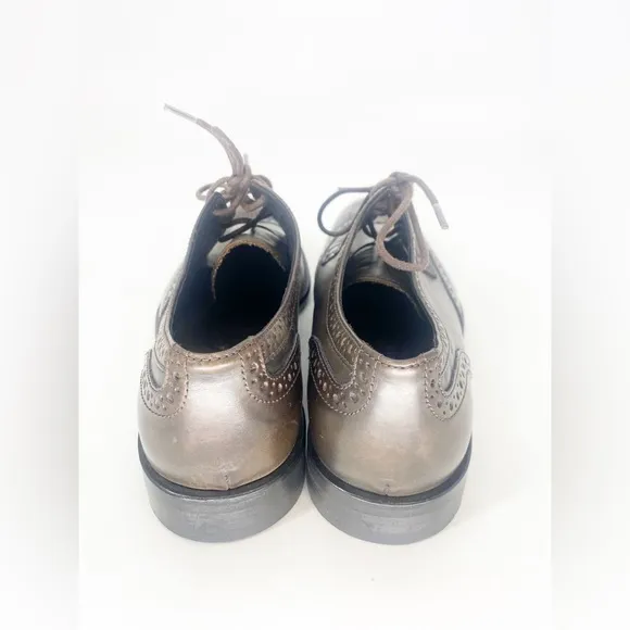 John Varvatos Wingtip Oxfords Leather Lace Up sz 8.5