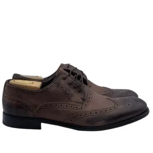 John Varvatos Wingtip Oxfords Leather Lace Up sz 8.5