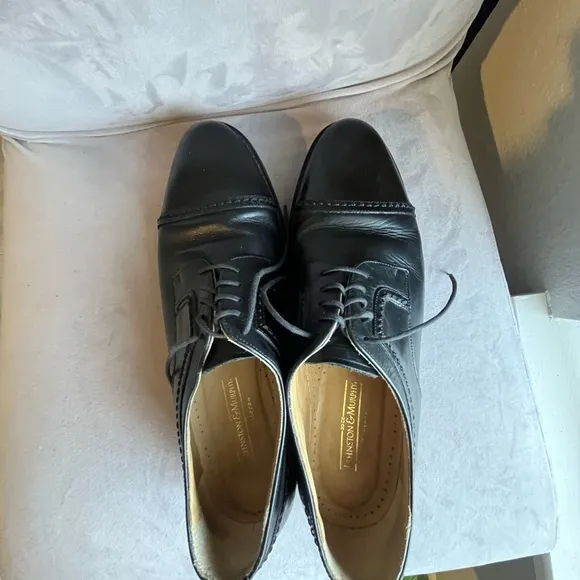 Johnston &amp; Murphy Cap-Toe Oxfords Dress Shoes size 10.5