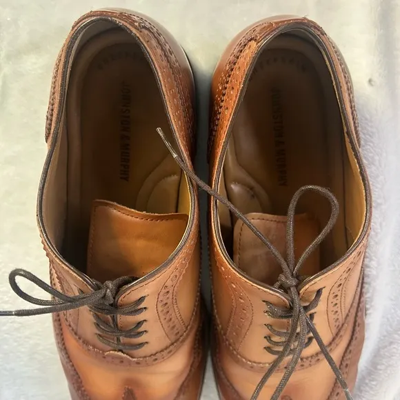 Johnston &amp; Murphy Ellsworth Wingtips 9.5M