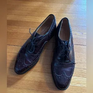 Johnston &amp; Murphy Heritage Deep Burgundy Wingtip Oxfords, Size 9