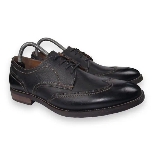 Johnston &amp; Murphy Jarrell Wingtip Oxfords Dark Brown 59-11821 Men's 9M