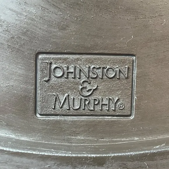 Johnston &amp; Murphy Men's Brown Leather Noonan Saddle Oxford Sz 12W