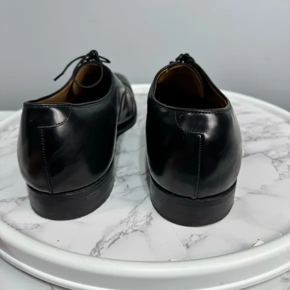 Johnston &amp; Murphy Men’s Cap Toe Oxfords sz 14 Leather # Box H866