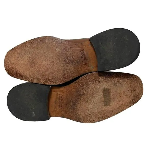 JOHNSTON &amp; MURPHY Men's Lancaster Cap Toe Oxfords 10