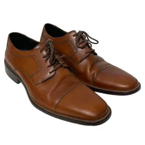 JOHNSTON &amp; MURPHY Men's Lancaster Cap Toe Oxfords 10