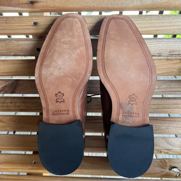Johnston &amp; Murphy Novick Cap Toe Oxfords Men’s Size 13