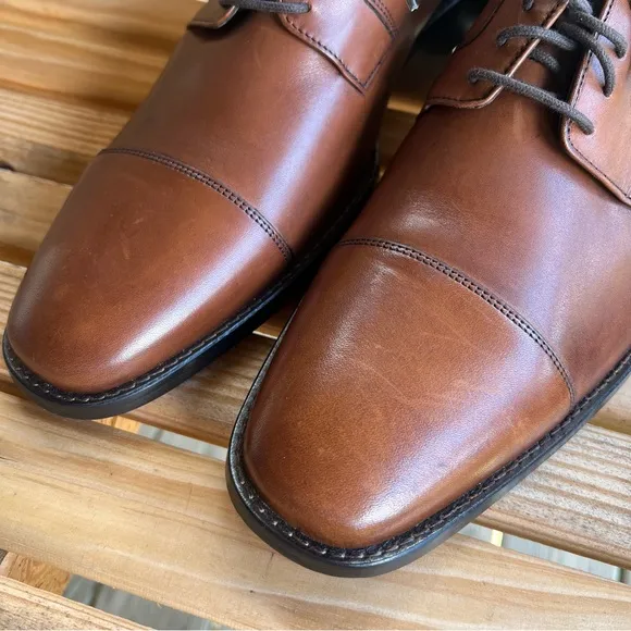 Johnston &amp; Murphy Novick Cap Toe Oxfords Men’s Size 13