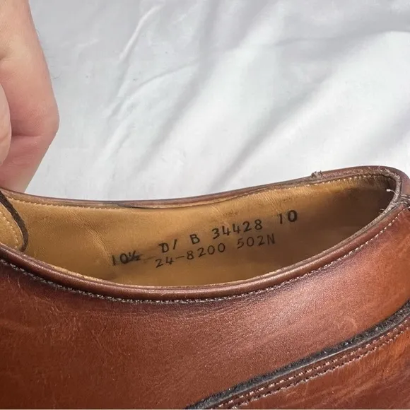 Johnston &amp; Murphy Tan Tumbled Full Grain Hawthorn Cap Toe