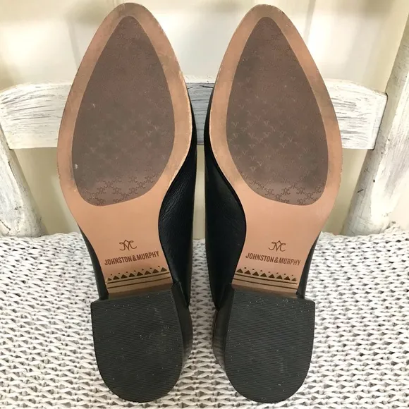 Johnston &amp; Murphy Trista Mule Black
