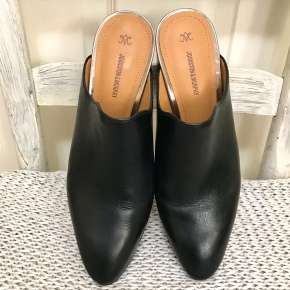 Johnston &amp; Murphy Trista Mule Black