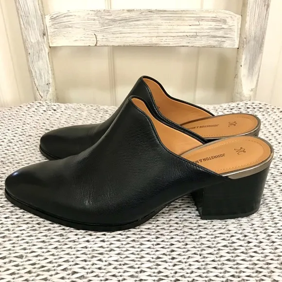 Johnston &amp; Murphy Trista Mule Black