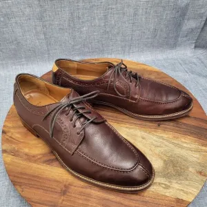 Johnston &amp; Murphy Warner Y-Moc Oxford Caramel Men's 11.5 D
