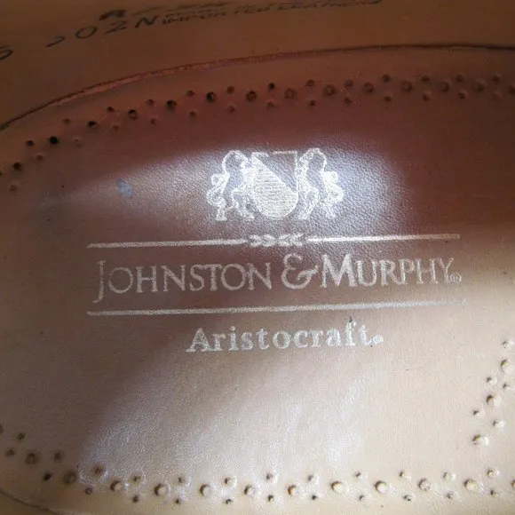 Johnston Murphy Aristocraft Mens Oxfords Narrow