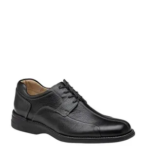 Johnston &amp; Murphy Shuler Bicycle Toe Oxfords Leather 20-7222 Black Lace up 13 M