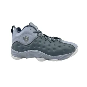 Jordan Jumpman Team 2 Cool Grey White Wolf Grey Mens Athletic Sneakers
