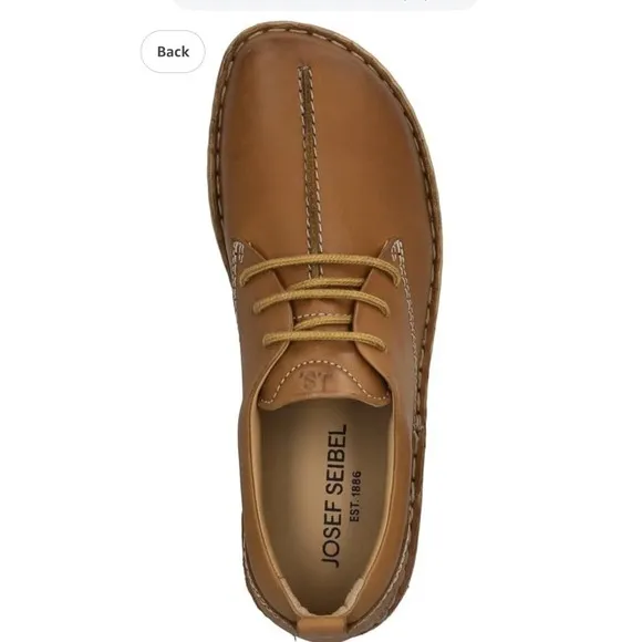 Josef Seibel Rosalie 50  Cognac Surf Leather Upper Size 10 US  41 EU  NIB