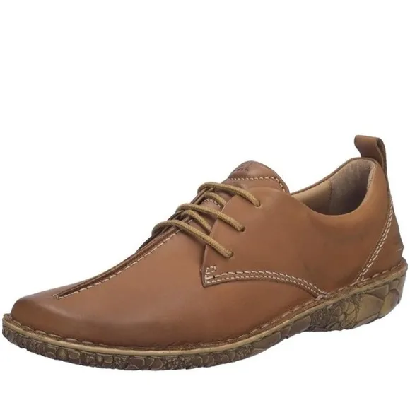Josef Seibel Rosalie 50  Cognac Surf Leather Upper Size 10 US  41 EU  NIB
