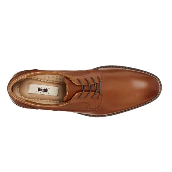JOSEPH ABBOUD • Cosmo Plain Toe Oxfords Cognac