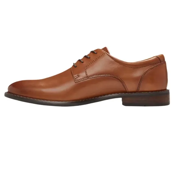 JOSEPH ABBOUD • Cosmo Plain Toe Oxfords Cognac