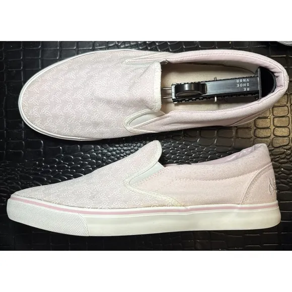 Juice Wrld No Vanity Slip-On Size Men's 10 Pink Goodbye &amp; Good Riddance